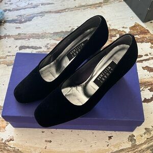 Stuart Weitzman Velvet Heels